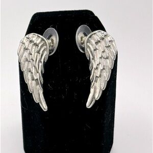 Angel Wings Sterling Silver Earrings
